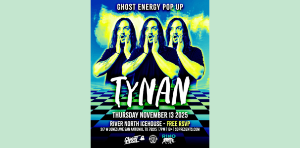 Ghost Energy Pop-Up with TYNAN